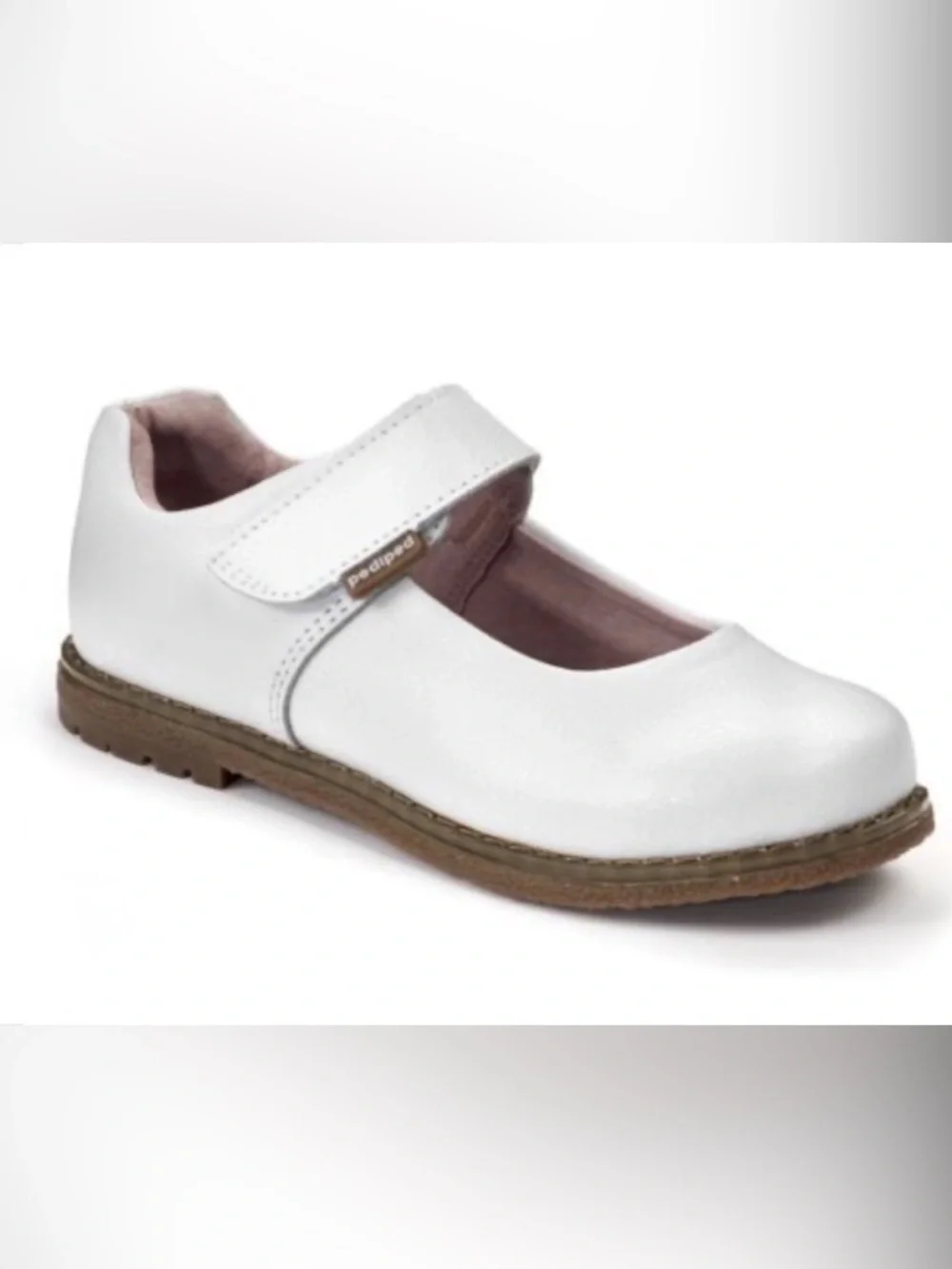 Pediped White Dress Shoes for Kids - size US 9 - 9.5, EU 26 - Picture 1 of 14